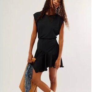 Free People Jazzy Mini Dress – Black